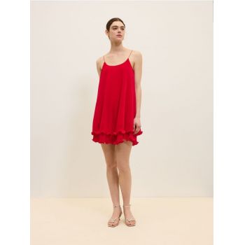 Reserved - LADIES` DRESS - roșu