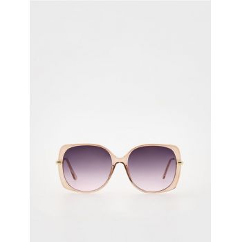 Reserved - Ochelari de soare - roz-pudră
