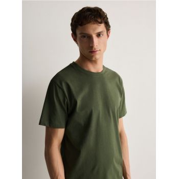 Reserved - Tricou regular - verde-închis