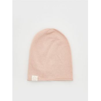 Reserved - Șapcă cu emblemă - roz-pastel