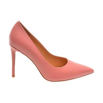 Pantofi eleganti EPICA roz, A234, din piele naturala