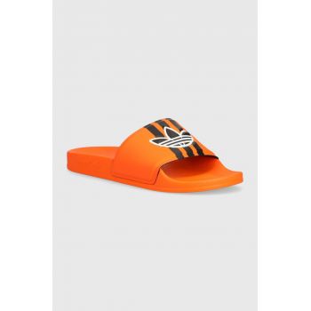 adidas Originals papuci Adilette barbati, culoarea portocaliu, ID5788