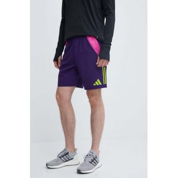 adidas Performance pantaloni scurți de antrenament Generation Predator Downtime culoarea violet, IT4824