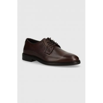 Gant pantofi de piele Bidford barbati, culoarea maro, 28631463.G46 de firma originali
