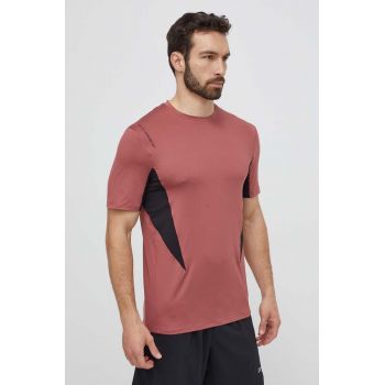 Reebok tricou de antrenament Certified culoarea roz, modelator, 100075574