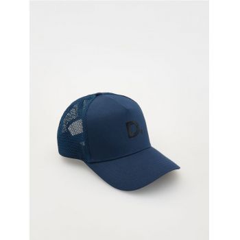 Reserved - MEN`S PEAKED CAP - bleumarin