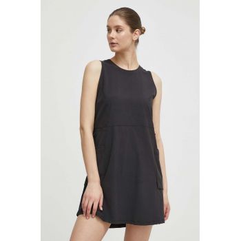 Helly Hansen rochie sport Viken culoarea negru, mini, drept, 62820