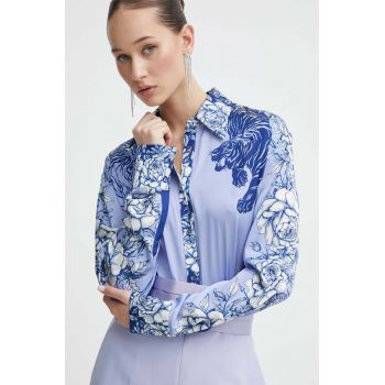 Blugirl Blumarine cămașă femei, cu guler clasic, regular, RA4101.T3836