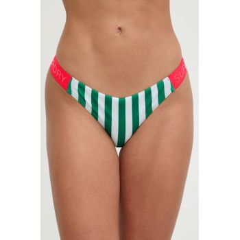 Superdry bikini brazilieni culoarea verde