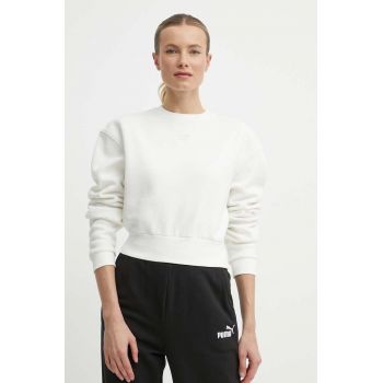 Reebok Classic bluza Wardrobe Essentials femei, culoarea alb, neted, 100076067