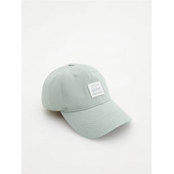 Reserved - Șapcă de baseball cu aplicație - verde-pal