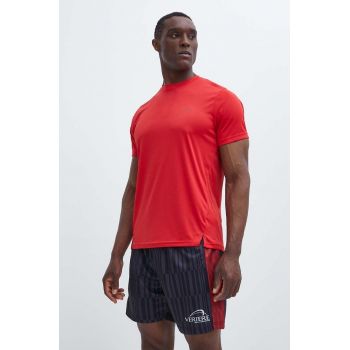 Fila tricou de alergare Thionville culoarea rosu, neted, FAM0639