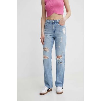 Hollister Co. jeansi femei high waist, KI355-4232-281