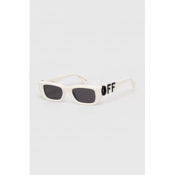 Off-White ochelari de soare femei, culoarea alb, OERI124_490107