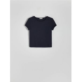 Reserved - Bluză pentru femei - bleumarin