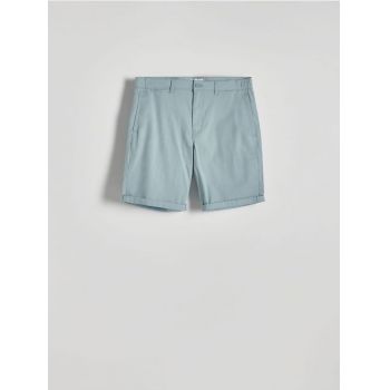 Reserved - Pantaloni scurți chino regular - albastru-deschis
