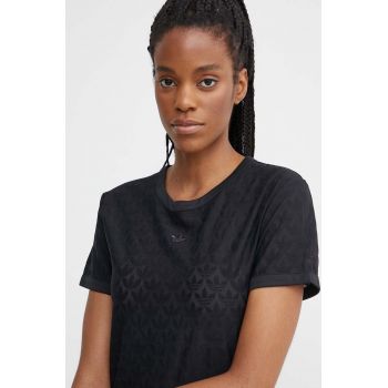 adidas Originals tricou femei, culoarea negru, IT9723