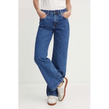 Pepe Jeans jeansi LOOSE ST JEANS HW femei high waist, PL204699CT9
