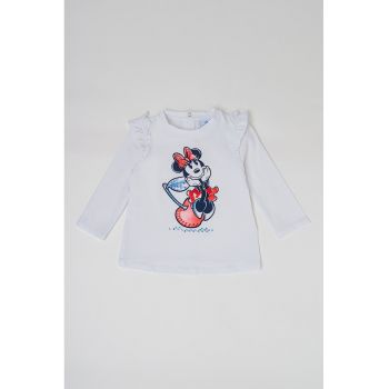 Bluza cu imprimeu Minnie Mouse
