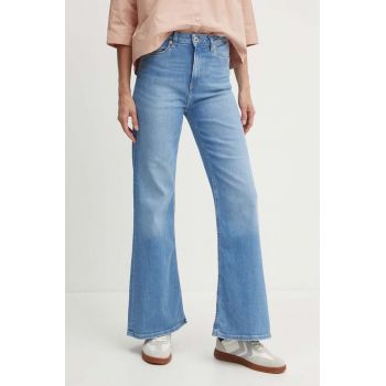 Pepe Jeans jeansi FLARE HW femei high waist, PL204734MQ4