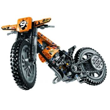 Motocicleta de motocros Lego Tehnic