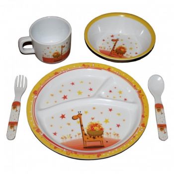 Set pentru luat masa 5 piese A.H. A-Haberkorn Set pentru luat masa 5 piese A.H. A-Haberkorn