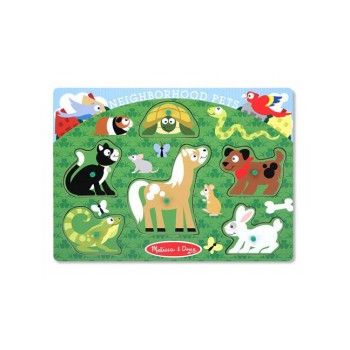 Puzzle lemn animale de companie ieftin