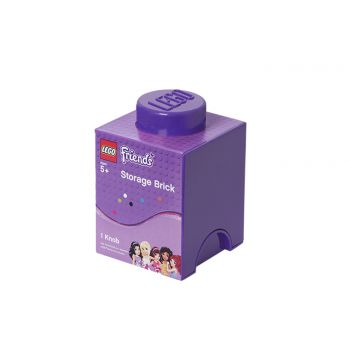 Cutie depozitare LEGO Friends 1x1 violet