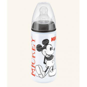 Biberon FC din PP 300ml+Tetina silicon orificiu Mediu mar.2 +6 luni Mickey Mouse