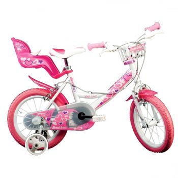 Bicicleta pentru fetite cu diametru 14 inch 144RN la reducere