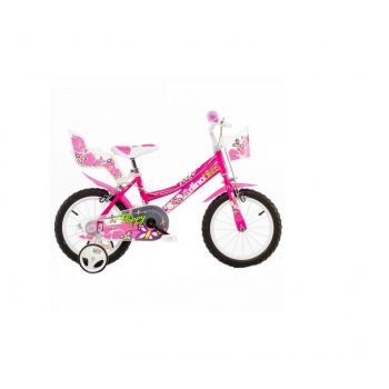 Bicicleta pentru fetite cu diametru 16 inch 166 RN