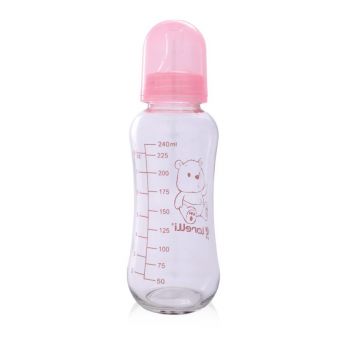 Biberon din sticla 240 ml pink de firma original