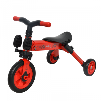 Tricicleta 2 in 1 Dhs B-Trike Red Tricicleta 2 in 1 Dhs B-Trike Red