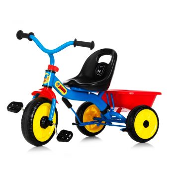 Tricicleta pentru copii cu maner Bamse Nordic Hoj la reducere