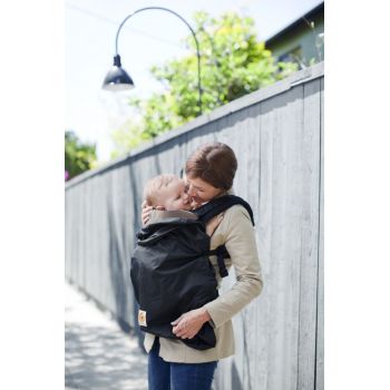 Protectie de ploaie Ergobaby Black ieftin