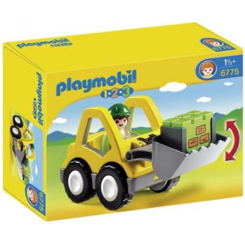 Set de Constructie 1.2.3 Playmobil - Excavator