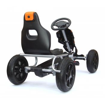 Kart cu pedale pentru copii Adrenaline Black de firma original