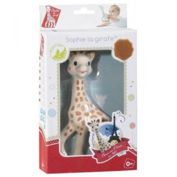 Jucarie Vulli Girafa Sophie in Cutie Cadou Fresh Touch