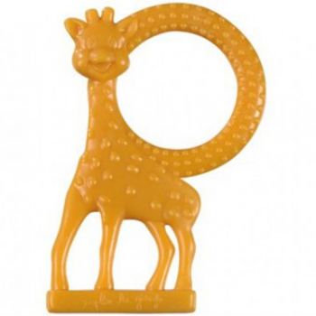 Inel Dentitie Vulli cu Aroma de Vanilie Girafa Sophie Orange