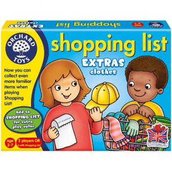 Joc Educativ Orchard Toys Lista de Cumparaturi Haine