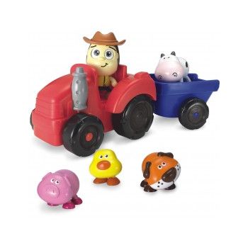 Set Baby Tractor Miniland la reducere