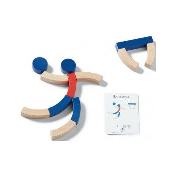 Joc de constructie Sportivi Buitenspeel