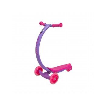 Trotineta zipster mov cu roti led Trotineta zipster mov cu roti led