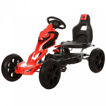 Kart cu pedale pentru copii Adrenaline Red de firma original