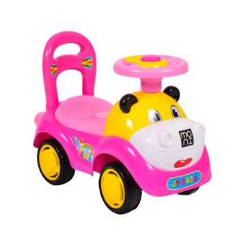 Masinuta fara pedale Super Car Pink de firma original