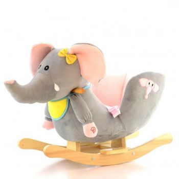 Balansoar elefant cu sunete Eurobaby FDRK 158N de firma original