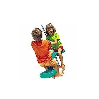 TP Toys - Leagan dublu Duo Ride Skyride Verde la reducere