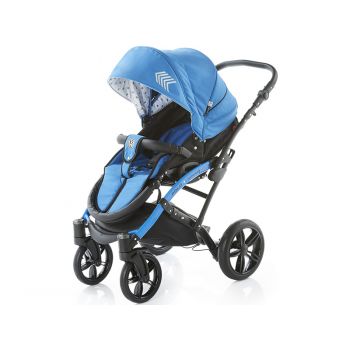 Carucior copii 2 in 1 cu landou Knorr-Baby Volkswagen Polo albastru