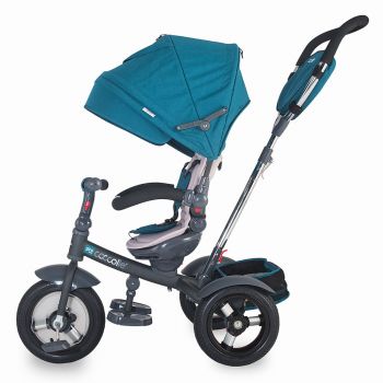Tricicleta multifunctionala cu roti gonflabile Coccolle Giro Plus Albastra Tricicleta multifunctionala cu roti gonflabile Coccolle Giro Plus Albastra