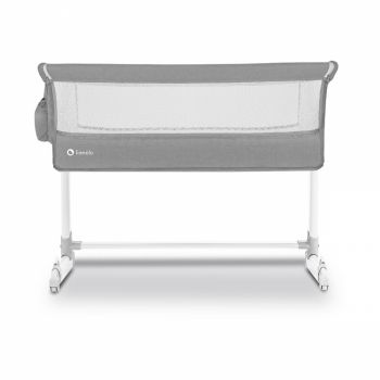 Patut co-sleeper Theo 2 in 1 cu setare unghiulara reglabil Grey Lionelo la reducere